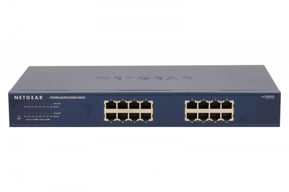 Switch Gigabit 16 ports rackable JGS516