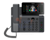 Téléphone IP Haut d'Entreprise Ecran Couleur de 4,3 pouces réglable  20 Lignes SIP Bluetooth et WiFi Intégré 45 touches DSS programmables V65