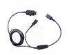 Cordon en Y Double écoute pour Brancher Simultanément 2 Micro-Casques Filaires 27019-01