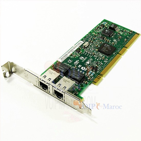 Carte réseau Ethernet Gigabit PCI-X 2 ports cuivre HP NC7170 313881-B21