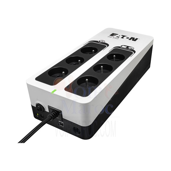Onduleur 3S 550 CA 220-240 V 330 Watt - 550 VA monophasé connecteurs de sortie 6 3S550F