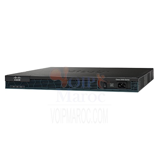 Routeur - module voix/fax - Gigabit LAN - Montable sur rack, fixation murale C2901-CME-SRST/K9