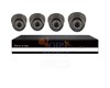 KIT NVR 04CH IP+04 CAMERAS IP 1,3MP