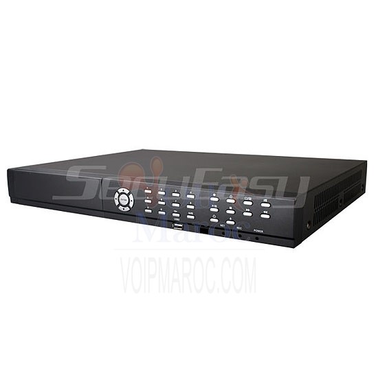 DVR 16 CH Professionnel +HDMI+FREE AUTO ID DNS+3G Mobile Surveillance D1604