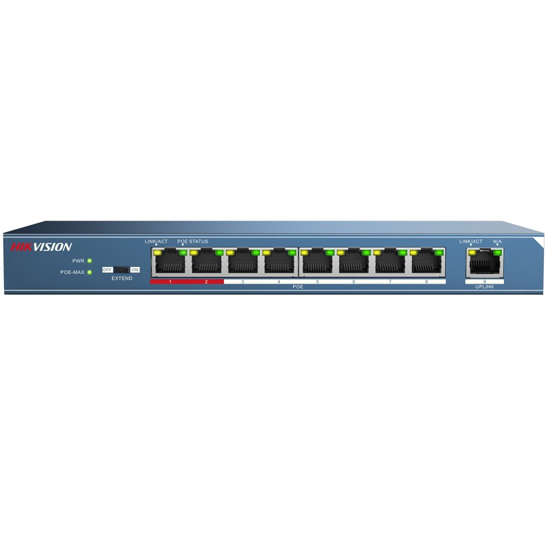 Switch PoE+ à 8 Ports 10/100Mbps DS-3E0109P-E