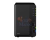 Barebone Serveur NAS 2 baies avec transcodeur 4K DS218