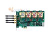 Carte GSM 4 Port PCI-E + 1 GSM module G400E1