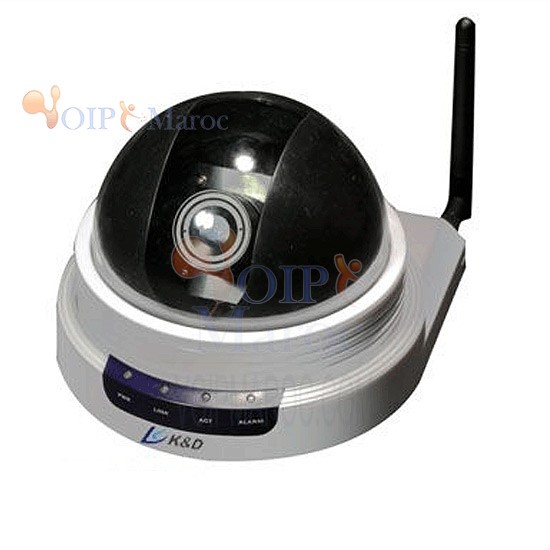 IP Dome Camera 520TVL1 channel Port1 RS485 KD-NVC82D-50S
