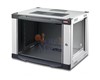 COFFRET NETBOX 19’’ Profondeur 600mm 7U 9U 12U 16U 20U avec Porte en Verre LN-WM07U6060-BL-111