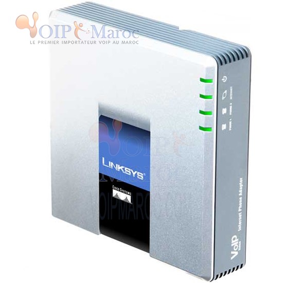 Adaptateur de téléphone VoIP - Ethernet PAP2T-UK