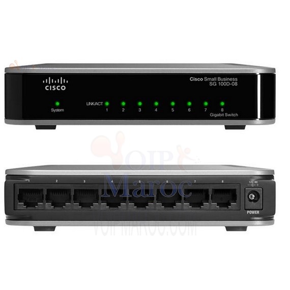 Switch Gigabit manageable 8 ports SLM2008T-EU