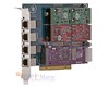 Carte analogique modulaire à 4 ports FXO/FXS ,PCI ou PCI-Express avec option Anti-Echo TDM410