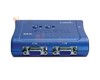 Mini swich KVM PS2 2 Ports(+2câbles KVM) TK-205K