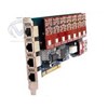 Asterisk Cards can support 16 analog lines