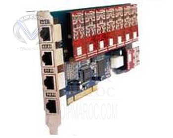 Asterisk Cards can support 16 analog lines ZA16P