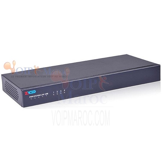 Serveur IP PBX based on Asterisk 4 Ports ZX50-A4