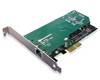 Carte AFT aver support d'un T1/E1 or fractionelle T1/E1 data streams E1 T2
Carte E1 Sangoma AFT aver support d'un T1/E1 or fractionelle T1/E1 data streams E1 T2