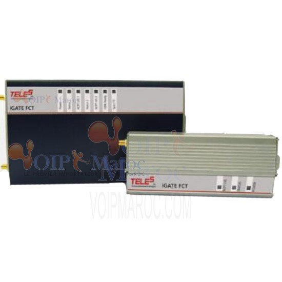 Passerelle 1 cannal GSM (GSM 900/1800 MHz) avec 1 interface FXS - antenne inclu iGate FCT