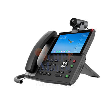 Téléphone IP Haut Gamme Android Ecran Tactile 7" 20 Lignes SIP avec CM60 caméra. Bluetooth Intégré 127 DSS Sans Alimentation