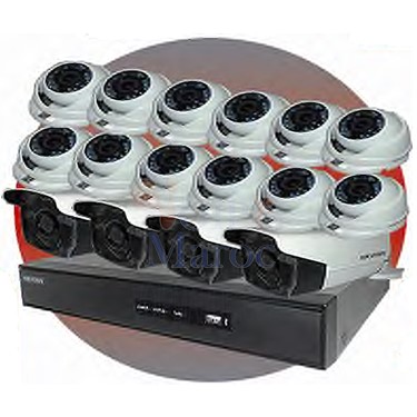 PACK DVR 16CH +16 CAMERAS HD 2MP