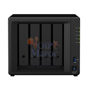 Un serveur NAS pour le stockage centralisé de fichiers et le transcodage vidéo 4K H.265 en temps réel.