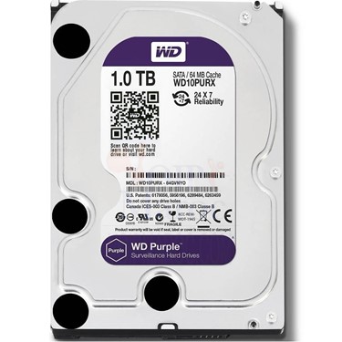 Disque dur interne de surveillance 1TB Violet 3.5" SATA 6Gb /s