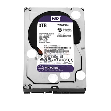 Disque dur de surveillance interne 3,5" SATA III 6 Gb /s 5400 tr/min