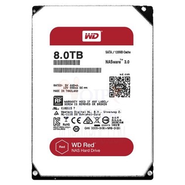 Disque dur Rouge 8TB 5400 tr / min SATA III 3.5" NAS interne HDD