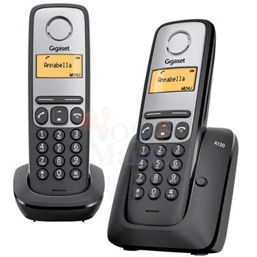Gigaset A130 duo noir