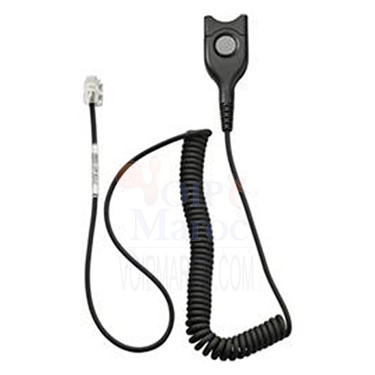 CSTD01 Cordon Etiro RJ 11 EasyDisconnect Sensibilité Standard code Couleur Standard