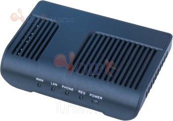IP Gateway 1-Port VoIP ATA 2 SIP Line+1 IAX2