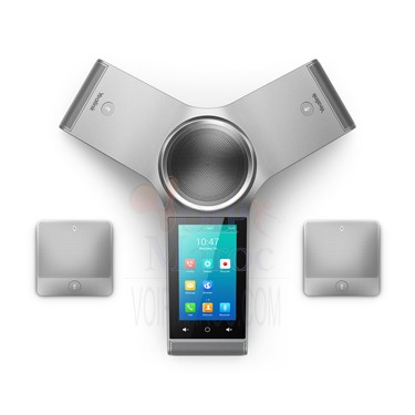 Conférencier IP 3 micros intégrés Wi-Fi et Bluetooth Android