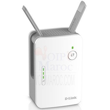 Point d'accès / Répéteur Wi-Fi Bi-bande AC 1200 2 Antennes Externes Mural