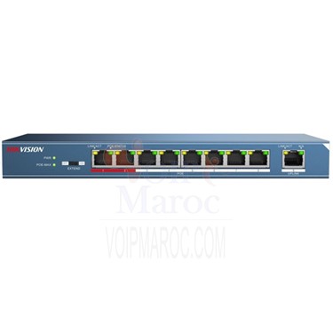 Switch PoE+ à 8 Ports 10/100Mbps Non Géré