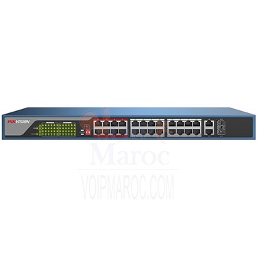 Switch PoE+ à 24 Ports 100Mbps Non Géré