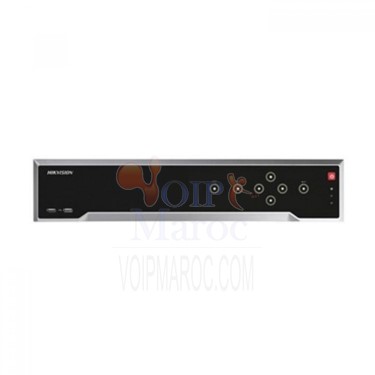 NVR 4K intégré 16-ch 8MP HDMI VGA SATA