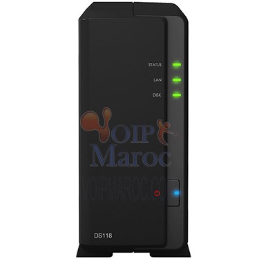 DiskStation Serveur NAS 1 Baie Hautes Performances 1 Go de RAM