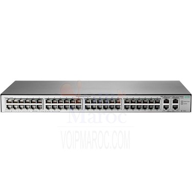 Switch administrable 48 ports Ethernet Gigabit 10/100/1000 Mbit/s + 4 liasions montantes RJ45