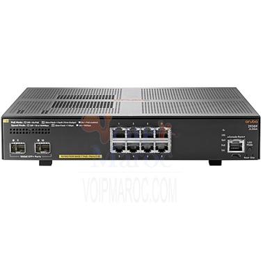 2930F 8G Switch Manageable PoE+ 8 Ports 10/100/1000 + 2 Ports Combo SFP+