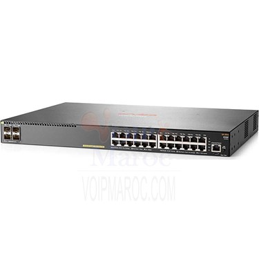Switch Aruba 2930F 24G PoE+ 4SFP Commutateur C3 Géré 24 x 10/100/1000 (PoE+)