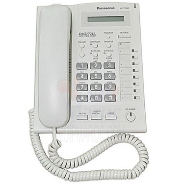 Poste Téléphonique Numérique Afficheur LCD 1 Ligne 8 Touches Programmable