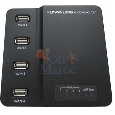 Pepwave Max On-The-Go 3G/4G  LTE Routeur avec l'équilibrage de Charge