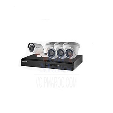 DVR 4 CH + 3 CAMERA MINI DOME + 1 CAMERA BULLET Turbo HD