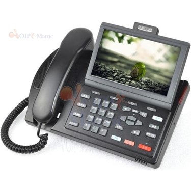 Téléphone IP Vidéo a écran couleur tactile 7" TFT LCD , OS Android et caméra