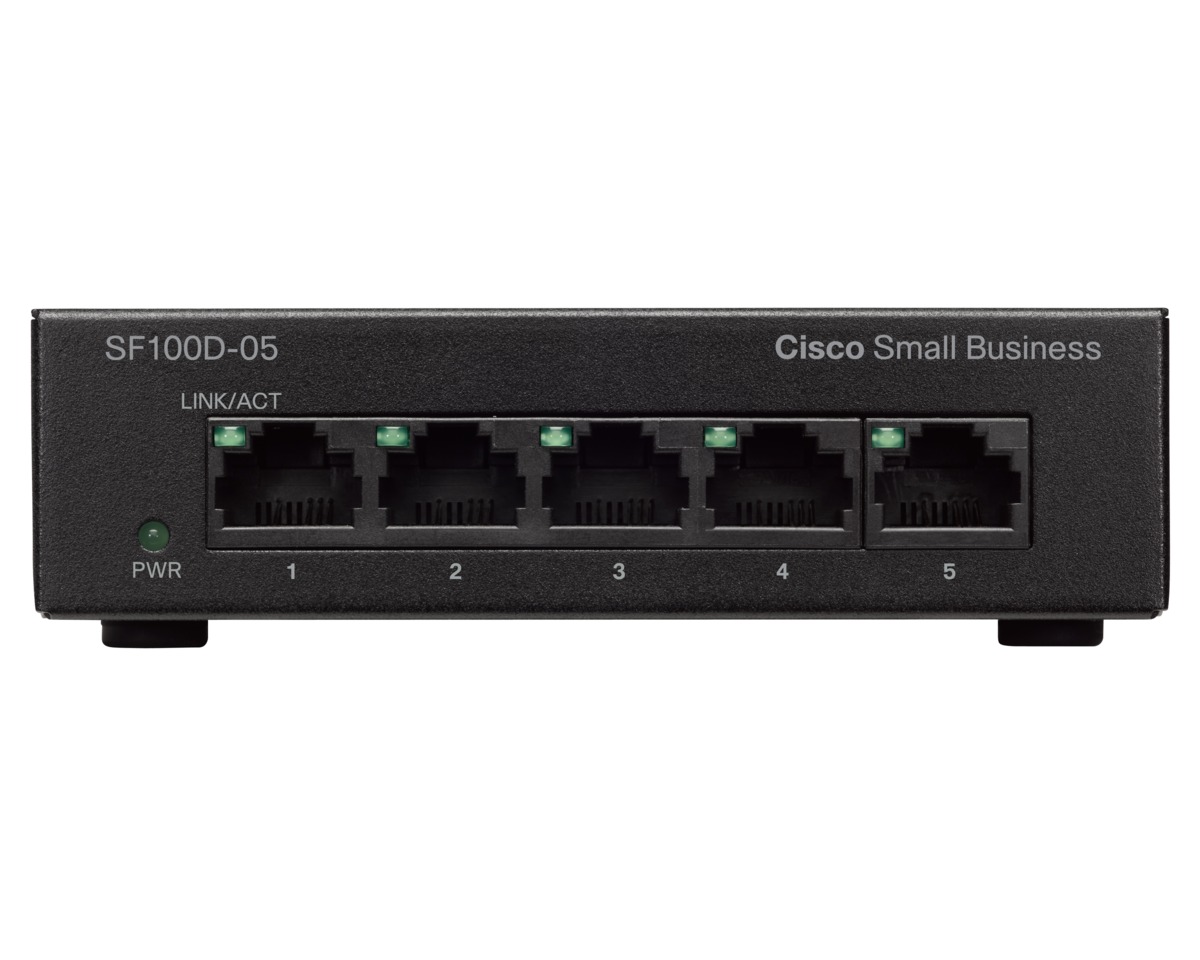Switch 5 Ports 5 x 10/100 Ethernet rapide non géré SF110D-05-UK