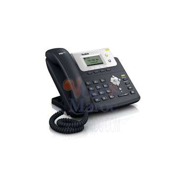 Téléphone IP Jusqu'à 2 comptes SIP avec PSU (sans PoE)