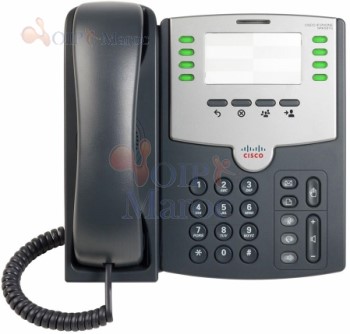 Téléphone VoIP 8 lignes avec PoE et Port PC sans afficheur (DESTOCKAGE) Sans Alimentations
