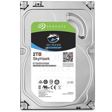 Disque Dur Interne 2 To SkyHawk SATA III 6 Gb/s 7200 tpm 64 Mo