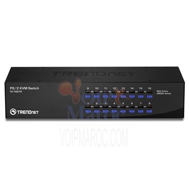 Swich KVM 16 Ports PS2 19"