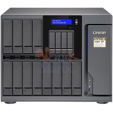 Serveur NAS 16 Baies (sans disque dur) avec 64GB DDR4